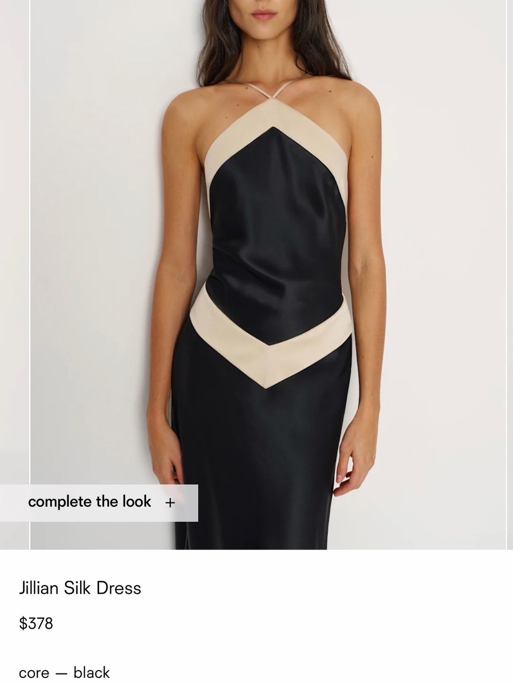 Reformation-Jillian Silk Halter Gown-NWT - Picture 7 of 8